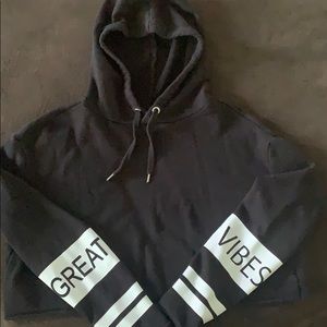 Divided H & M crop hoodie